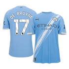 DE BRUYNE #17 Manchester City Domicile Maillot 2025/26 Bleu - Super
