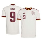 Maillot extérieur joueur GAVI #9 Espagne - Coupe du Monde 2026 Blanc