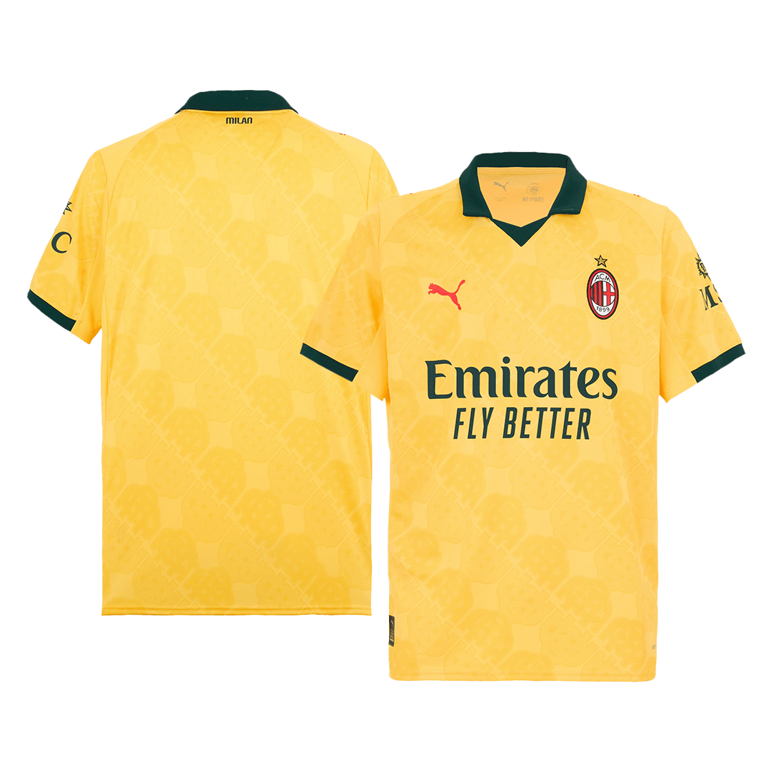 Maillot Third AC Milan 2025/26 Jaune