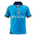 Retro Manchester City Domicile Maillot 1999/01 Bleu