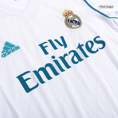 Retro RONALDO #7 Real Madrid Domicile Maillot 2017/18 Blanc
