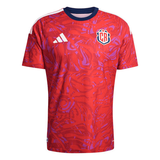 Maillot domicile du Costa Rica - Joueur Rouge Coupe du Monde 2026
