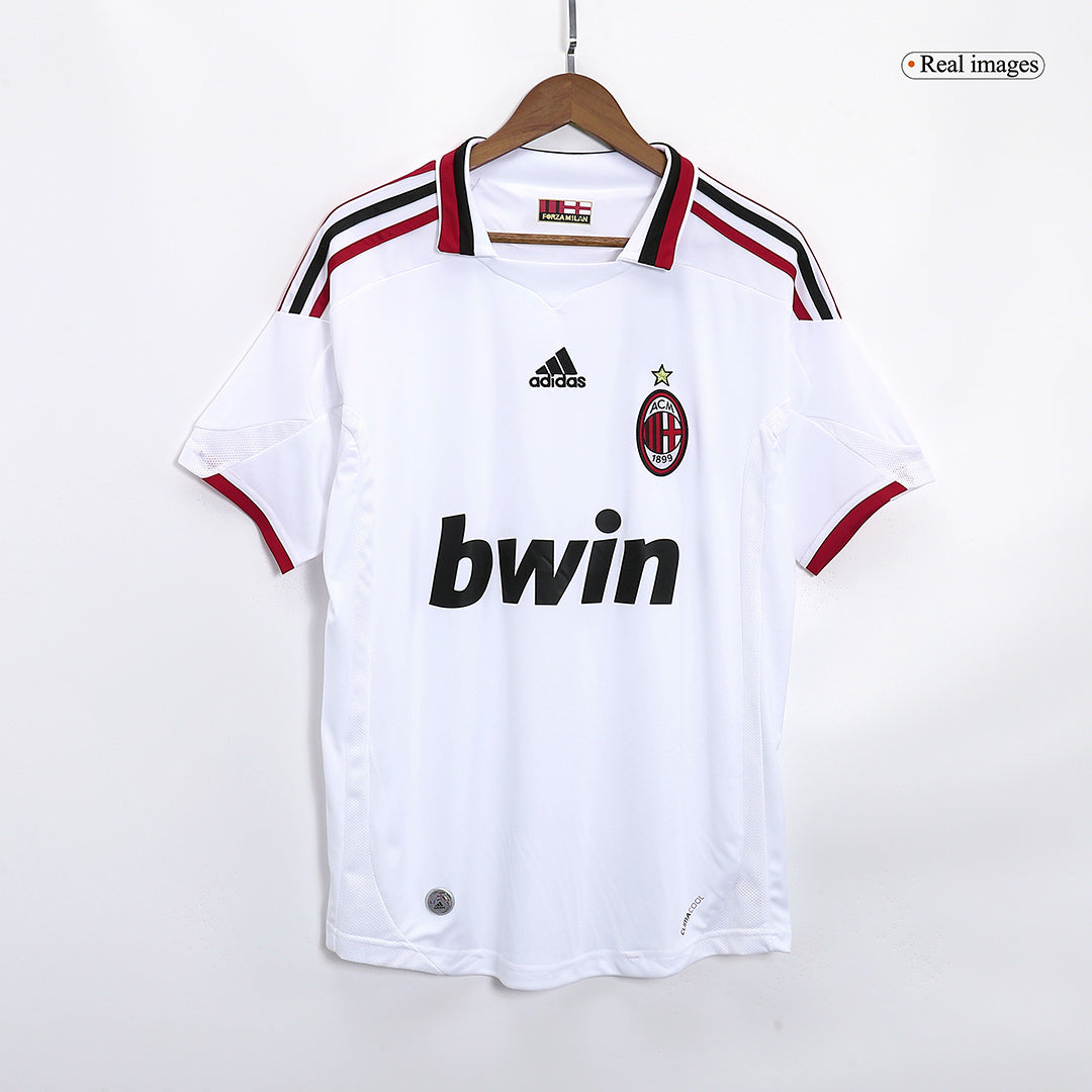 Maillot Rétro AC Milan Extérieur 2009/10 Blanc