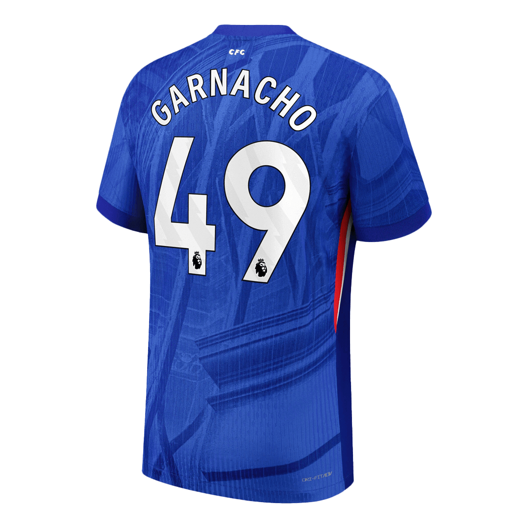 GARNACHO #49 Maillot domicile Chelsea 2025/26 Bleu Joueur