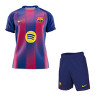 Kit Maillot Domicile Homme Barcelone 2025/26 Rouge&Bleu - Super