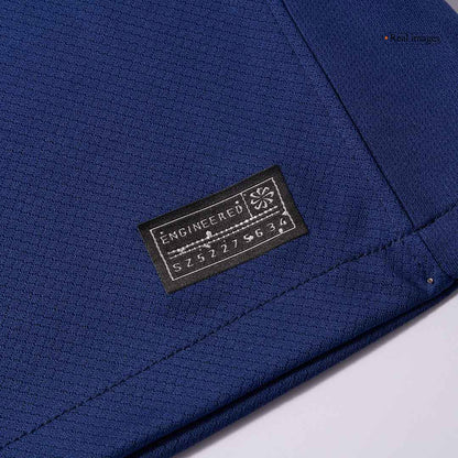 O.DEMBÉLÉ #10 PSG Fourth Away Maillot 2024/25 Bleu marine - UCL