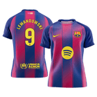 LEWANDOWSKI #9 Barcelone Maillot Domicile 2025/26 Rouge&Bleu - Super