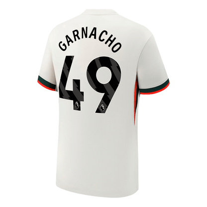 GARNACHO #49 Chelsea Maillot Extérieur 2025/26 Blanc