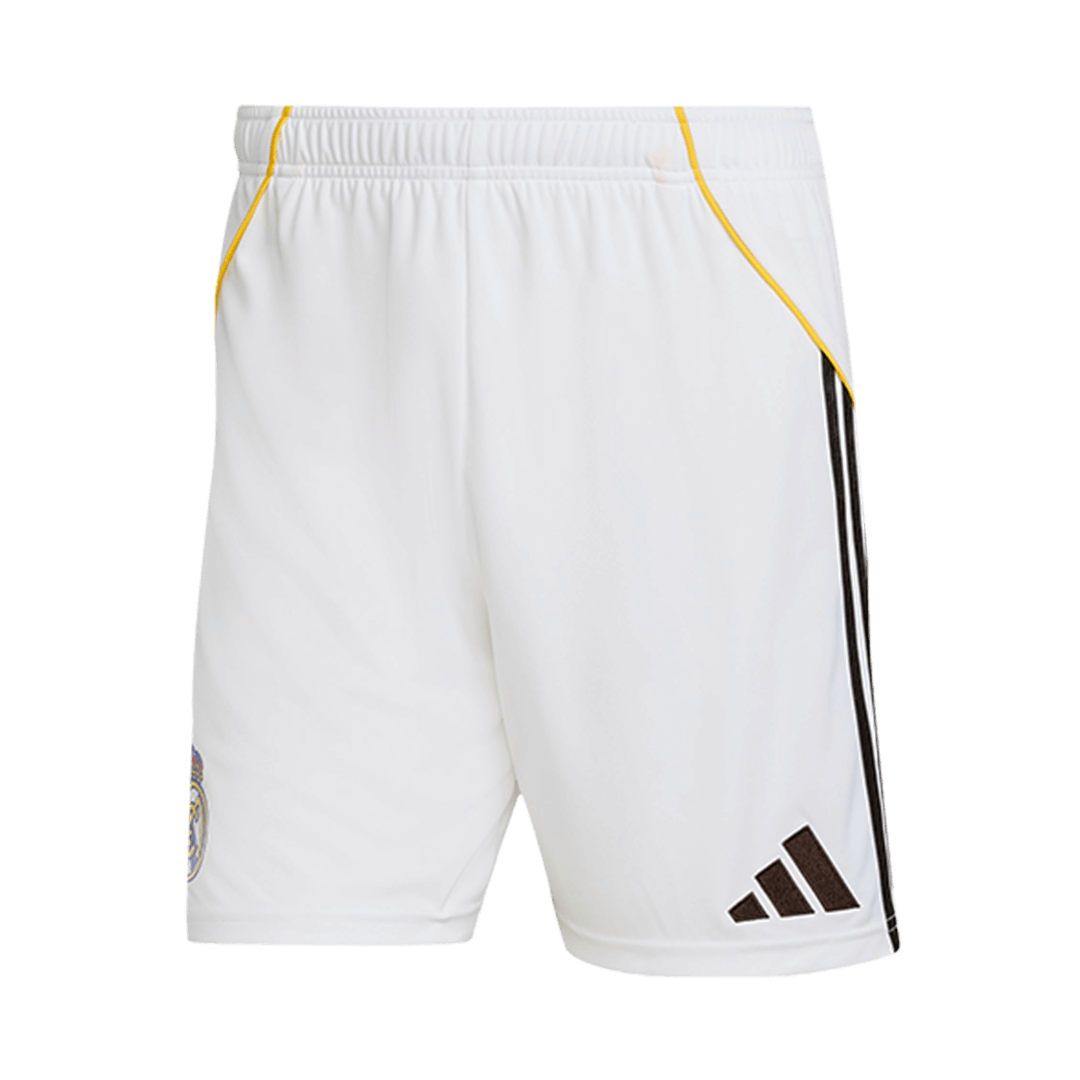 Men Real Madrid Domicile Maillot Kit 2025/26 Blanc - Super