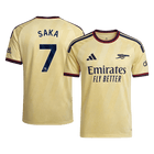 SAKA #7 Arsenal Third Maillot 2026/27 Jaune Joueur