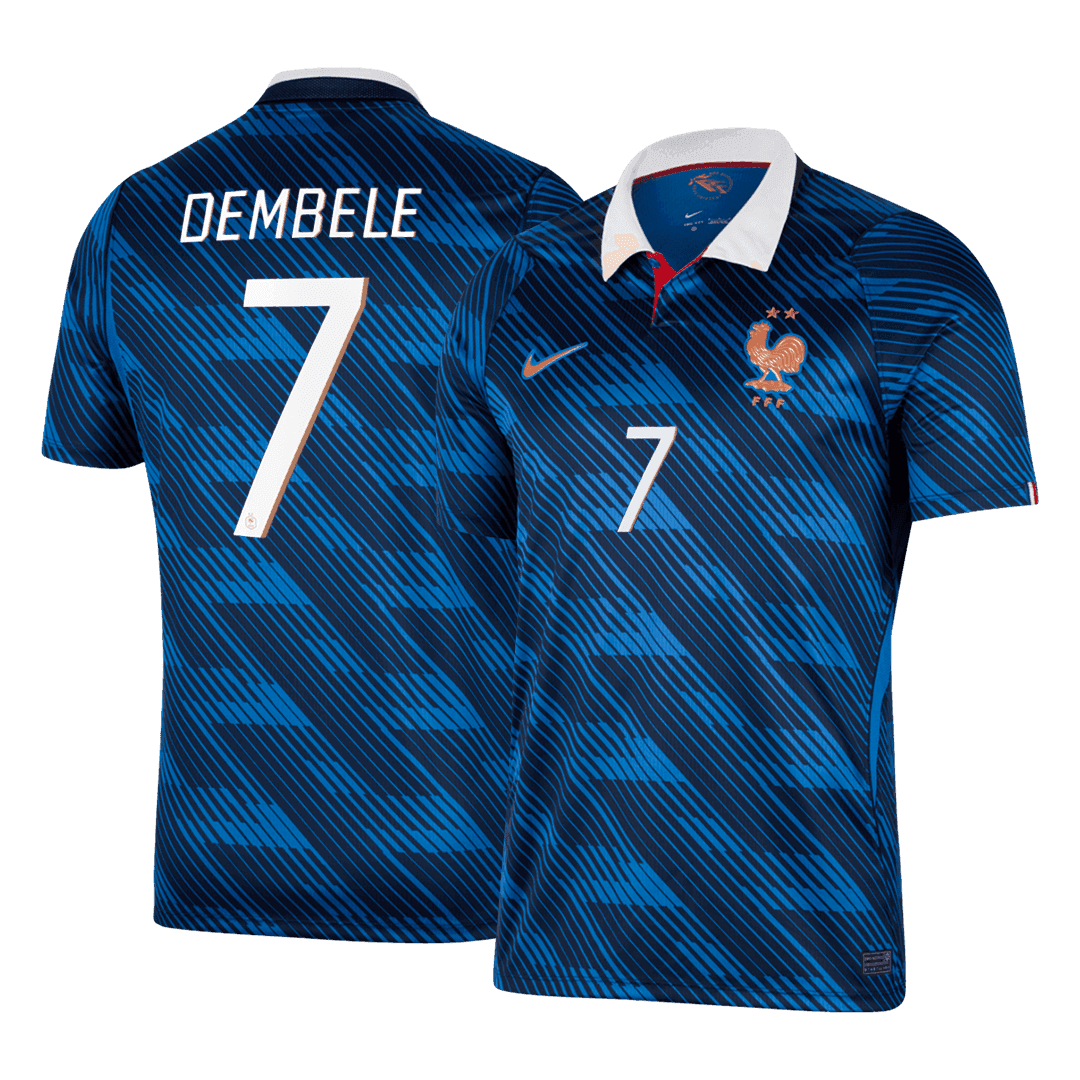 DEMBELE #7 France Home Shirt - 2026 World Cup Blue