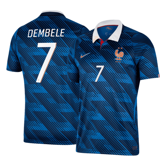 DEMBELE #7 France Home Shirt - 2026 World Cup Blue