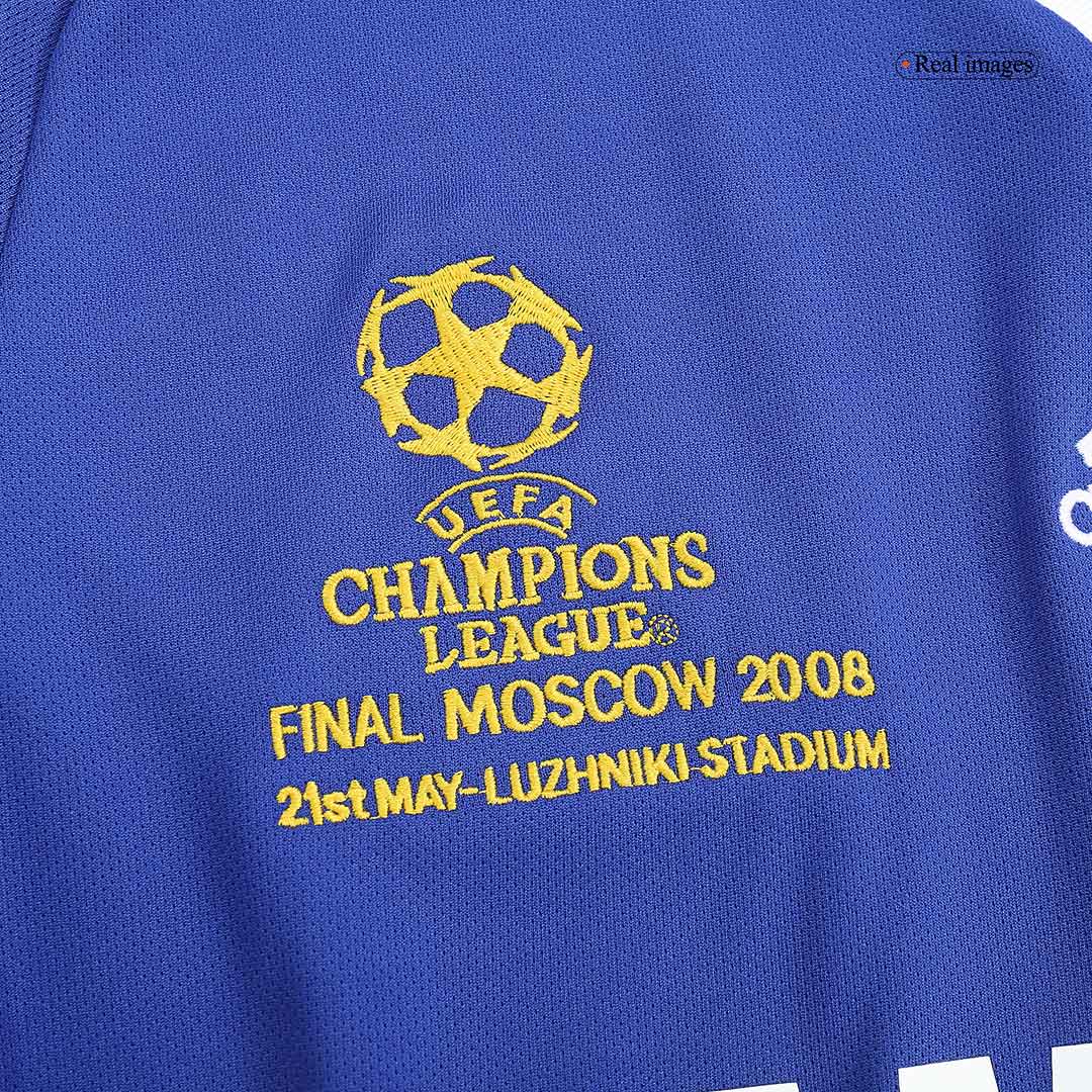 Maillot Rétro Chelsea Domicile 2008 Bleu - UCL