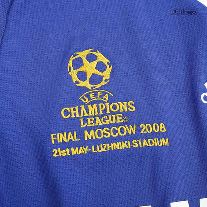 Maillot Rétro Chelsea Domicile 2008 Bleu - UCL