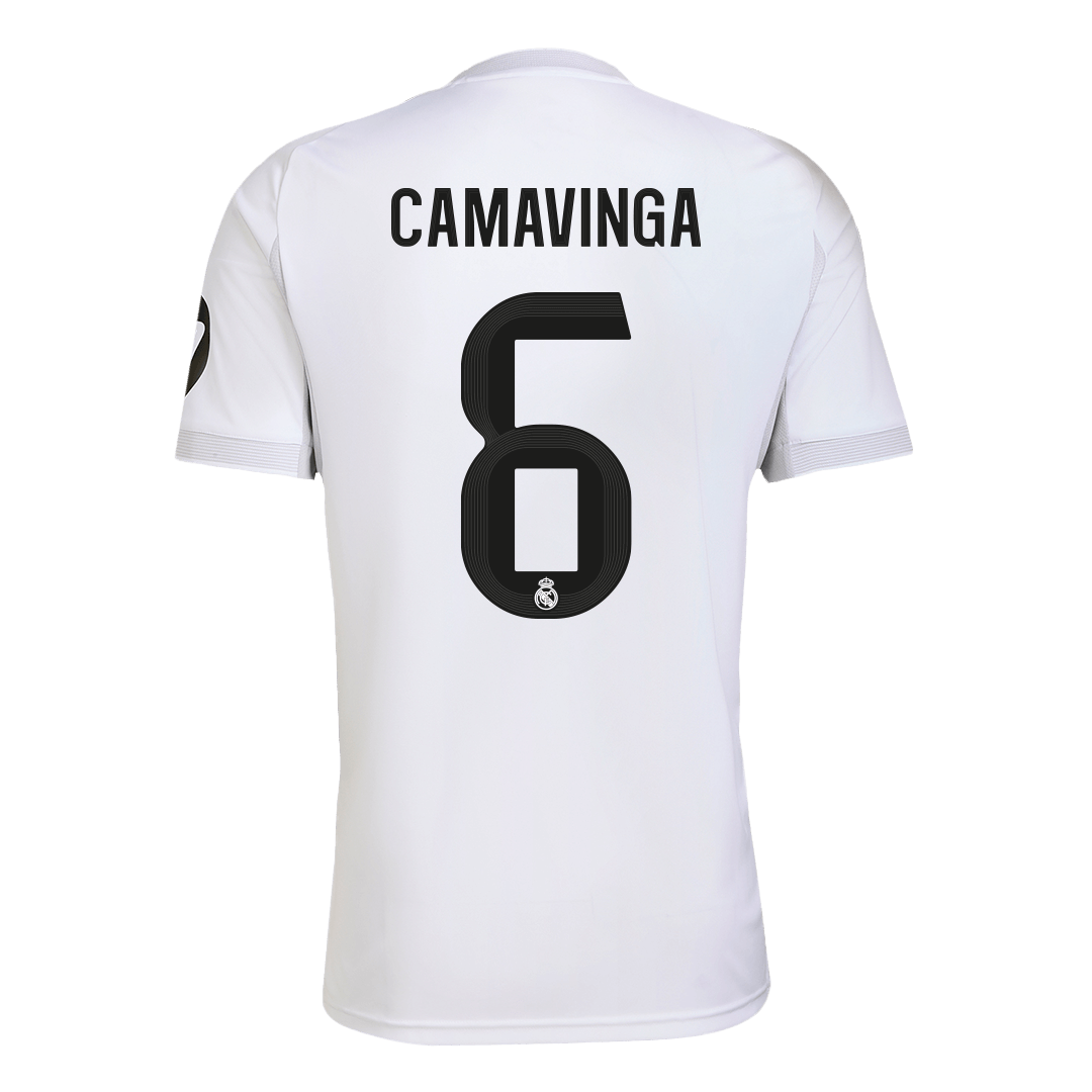 CAMAVINGA #6 Maillot Domicile Real Madrid 2025/26 Blanc - Super