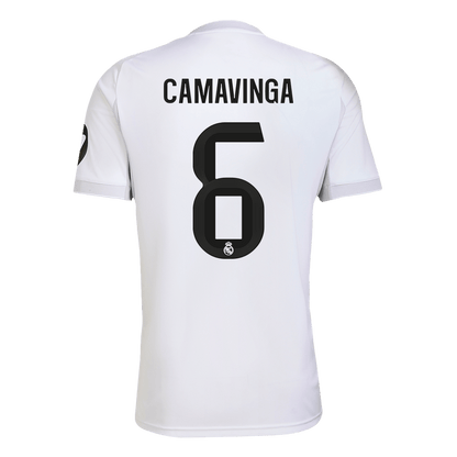 CAMAVINGA #6 Maillot Domicile Real Madrid 2025/26 Blanc - Super