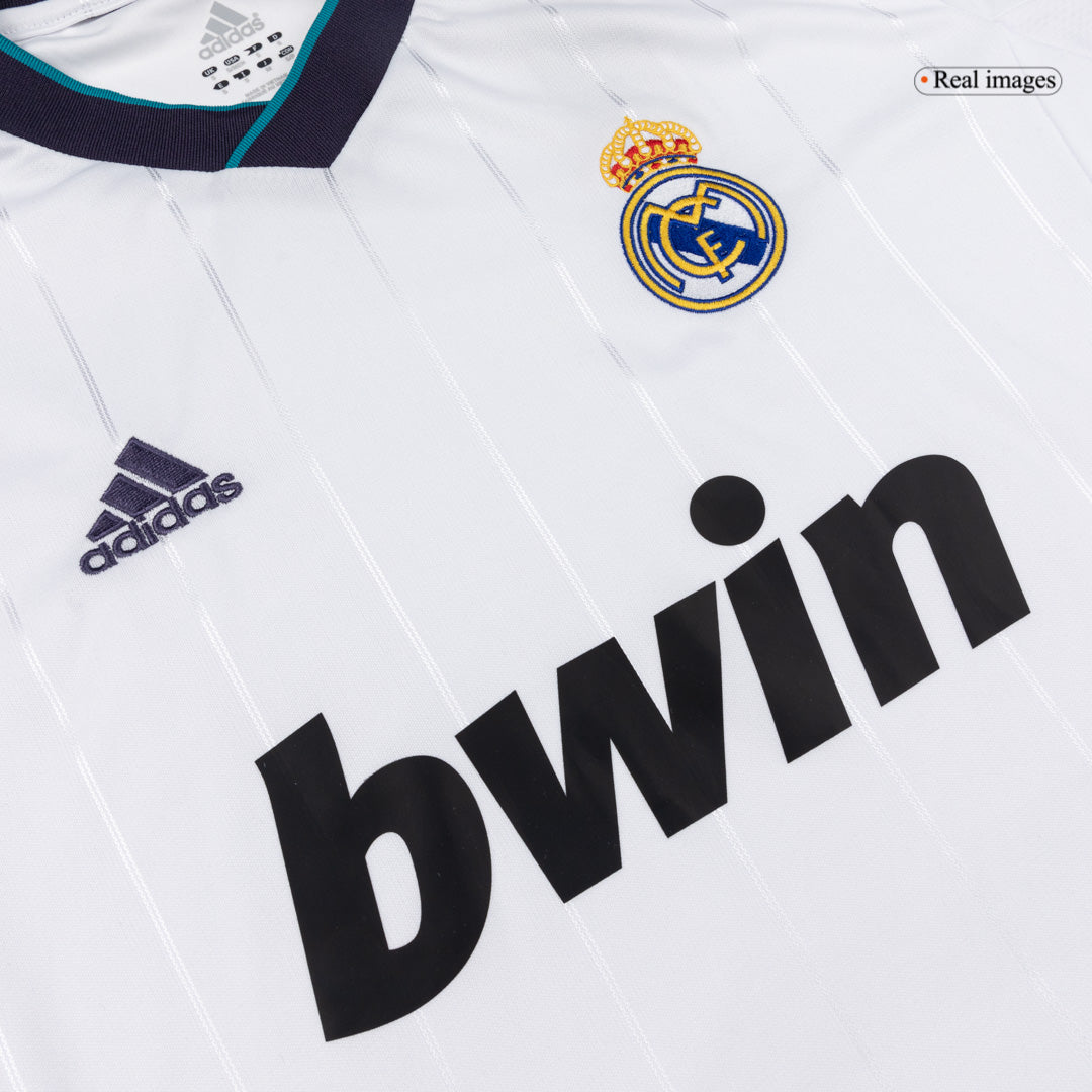 Maillot Rétro Domicile Real Madrid 2012/13 Blanc