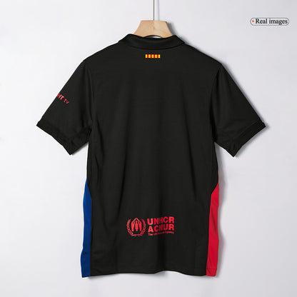 Kit Maillot Extérieur Barcelone 2024/25 Noir
