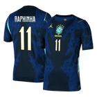 Maillot RAPHINHA #11 Brésil Extérieur - Coupe du Monde 2026 Marine Joueur