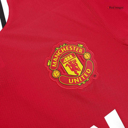Maillot Rétro Domicile Manchester United 2011/12 Rouge