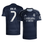 VINI JR. #7 Maillot Extérieur Real Madrid 2025/26 Bleu marine - Super