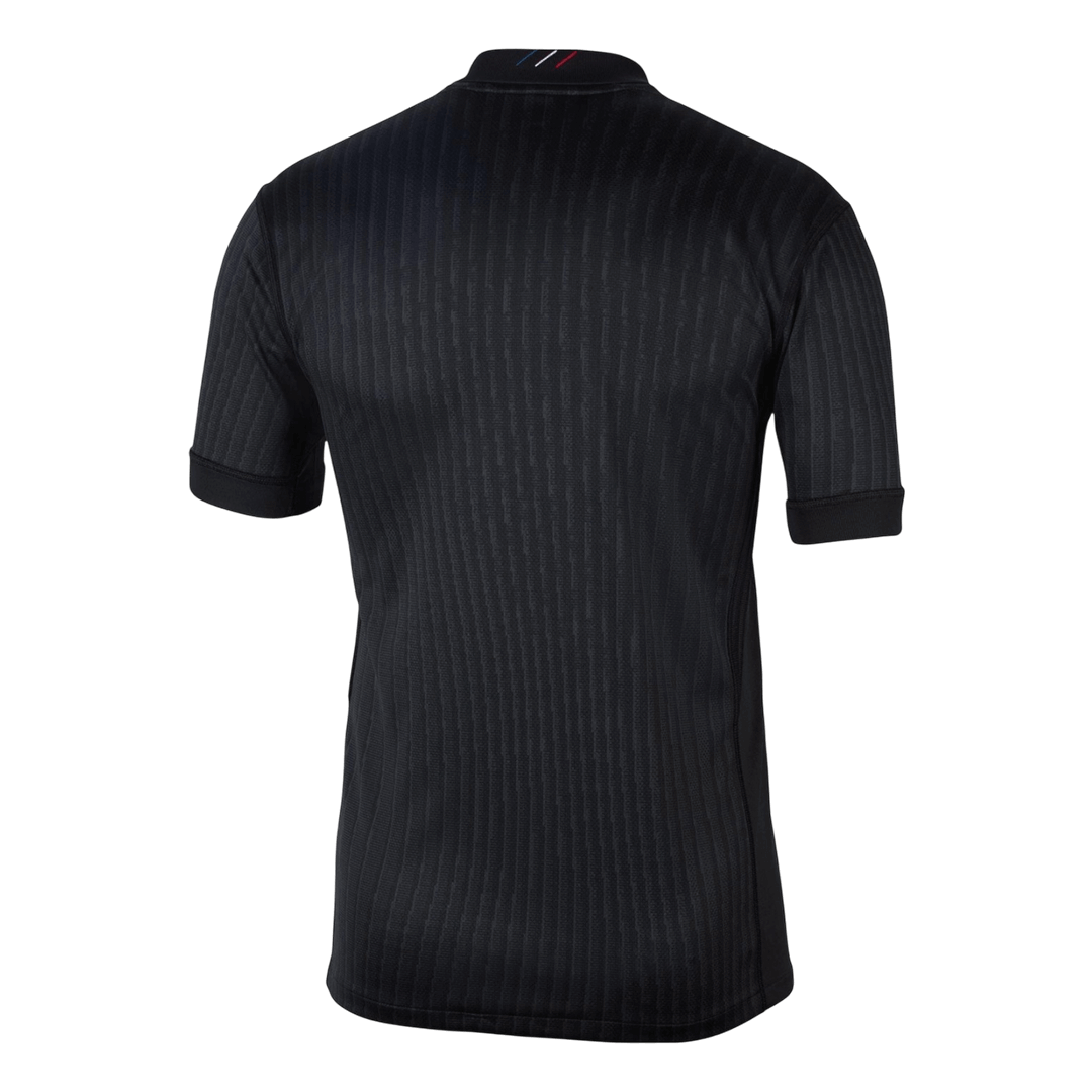 Maillot extérieur numéro quatre du PSG 2025/26 Noir