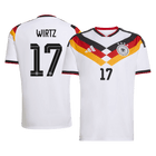 WIRTZ #17 Germany Home Jersey - 2026 World Cup White