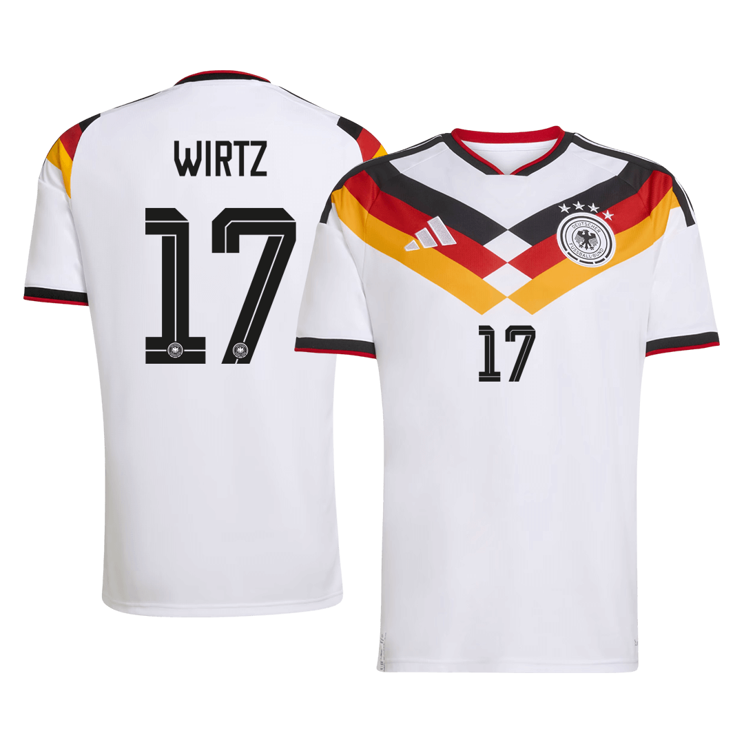 WIRTZ #17 Germany Home Jersey - 2026 World Cup White
