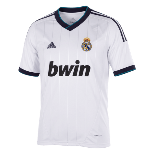 Maillot Rétro Domicile Real Madrid 2012/13 Blanc