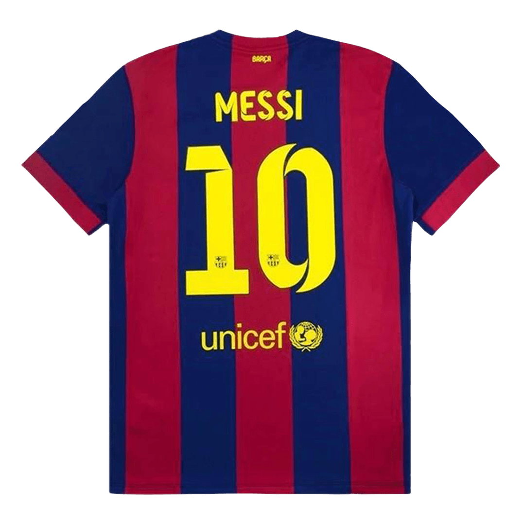 Retro MESSI #10 Barcelona Domicile Maillot 2014/15