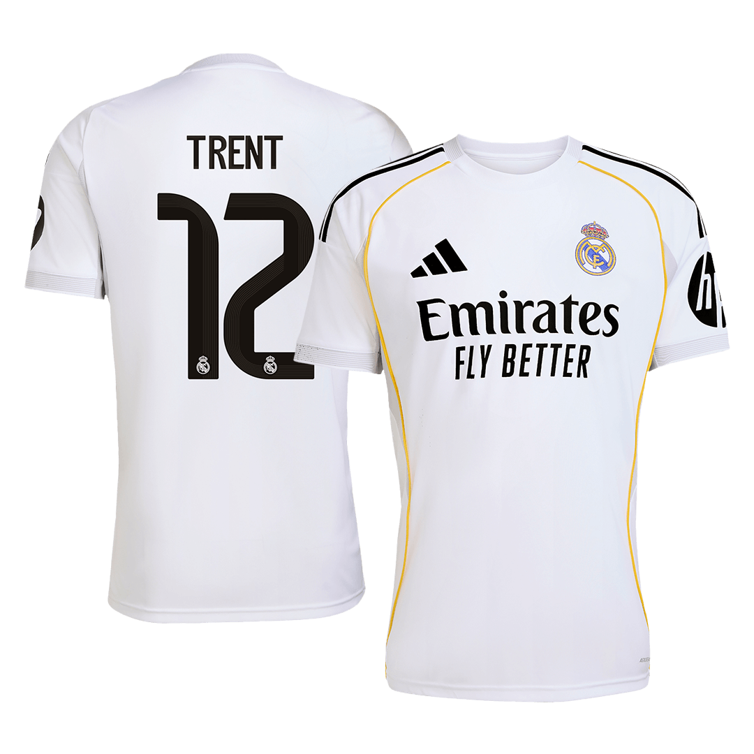 TRENT #12 Maillot Domicile Real Madrid 2025/26 Blanc - Super