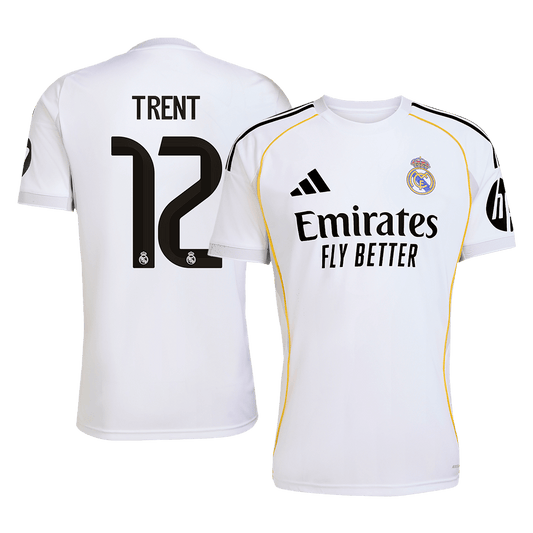 TRENT #12 Maillot Domicile Real Madrid 2025/26 Blanc - Super