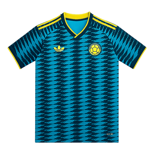 Maillot extérieur de la Colombie - Coupe du Monde 2026 Bleu