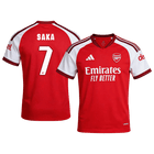 SAKA #7 Arsenal Domicile Maillot 2026/27 Rouge - UCL