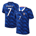 DEMBELE #7 France Domicile Maillot - Coupe du Monde 2026 Bleu Joueur