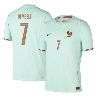 DEMBELE #7 France Away Jersey - 2026 World Cup Green Player