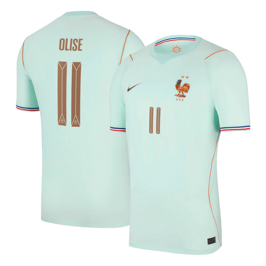 OLISE #11 France Away Jersey - World Cup 2026 Blue