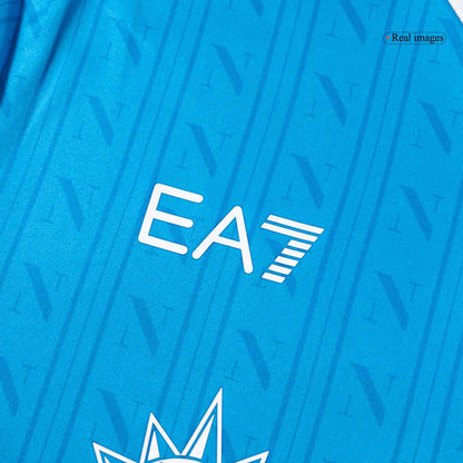 DE BRUYNE #11 Napoli Maillot domicile 2025/26 Bleu
