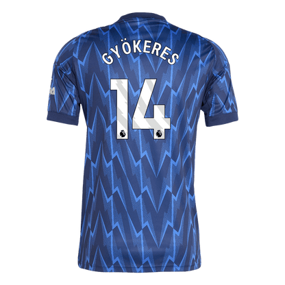 GYÖKERES #14 Arsenal Extérieur Maillot 2025/26 Bleu
