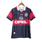 Maillot Rétro Domicile Bayern Munich 1997/99 Noir&Rouge