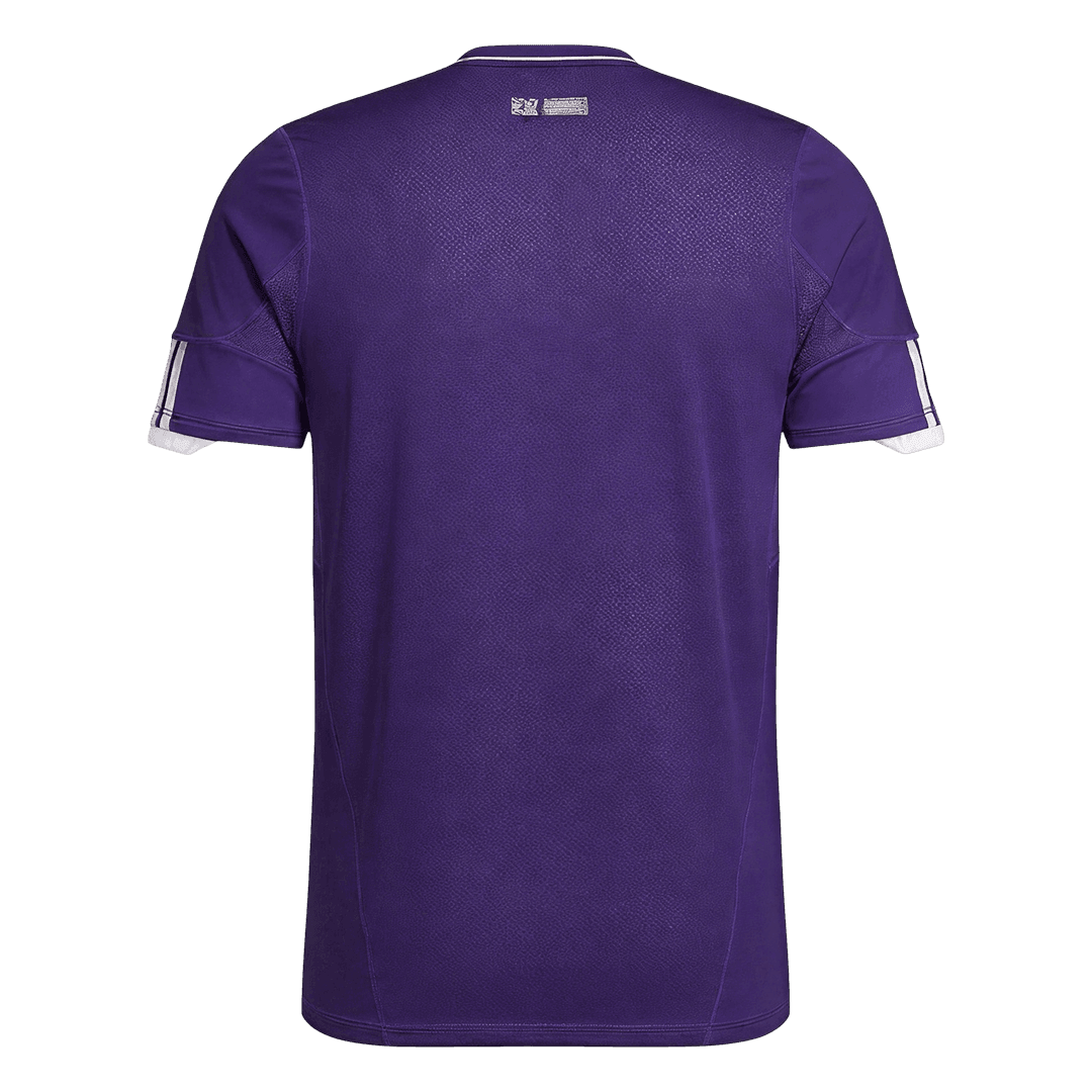Maillot Rétro Real Madrid Extérieur 2010/11 Violet