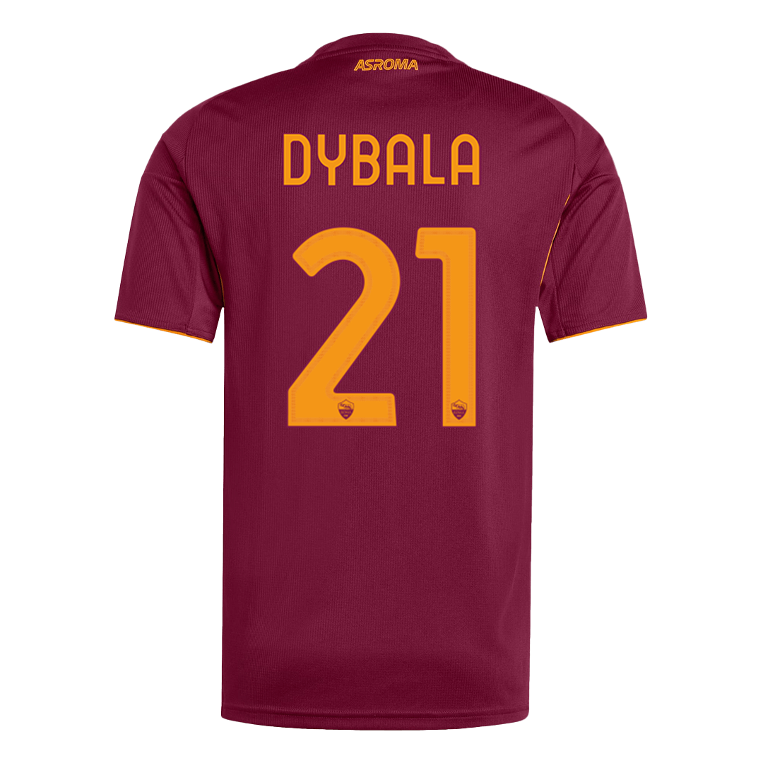 DYBALA #21 Maillot Domicile Roma 2025/26 Rouge