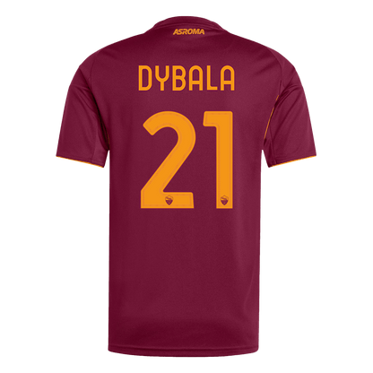 DYBALA #21 Maillot Domicile Roma 2025/26 Rouge