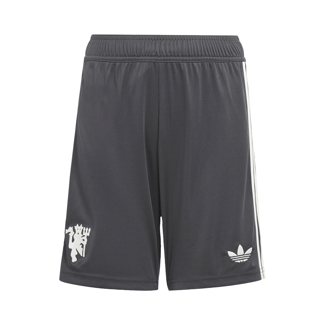 Manchester United Third Maillot Kit 2024/25 Blanc