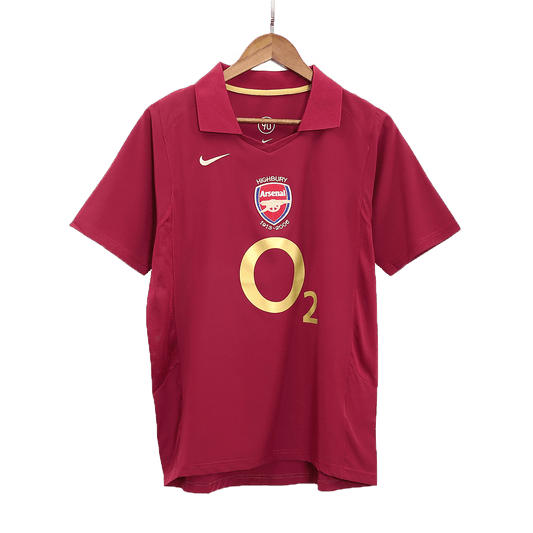 Maillot Rétro Domicile Arsenal 2005/06