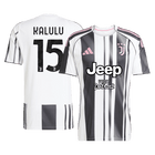 KALULU #15 Juventus Domicile Maillot 2025/26 Noir&Blanc