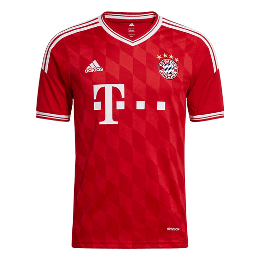 Maillot Rétro Domicile Bayern Munich 2013/14 Rouge