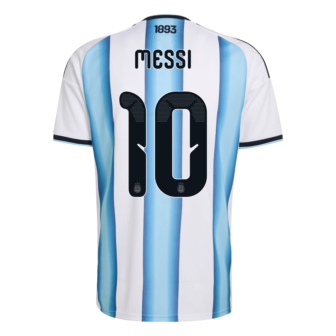 MESSI #10 Maillot Domicile Argentine - Coupe du Monde 2026 Bleu&Blanc - Super