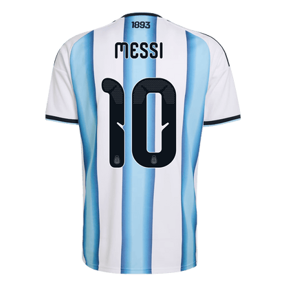 MESSI #10 Maillot Domicile Argentine - Coupe du Monde 2026 Bleu&Blanc - Super