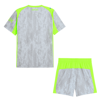 Manchester City Troisième Maillot Kit 2025/26 Gris